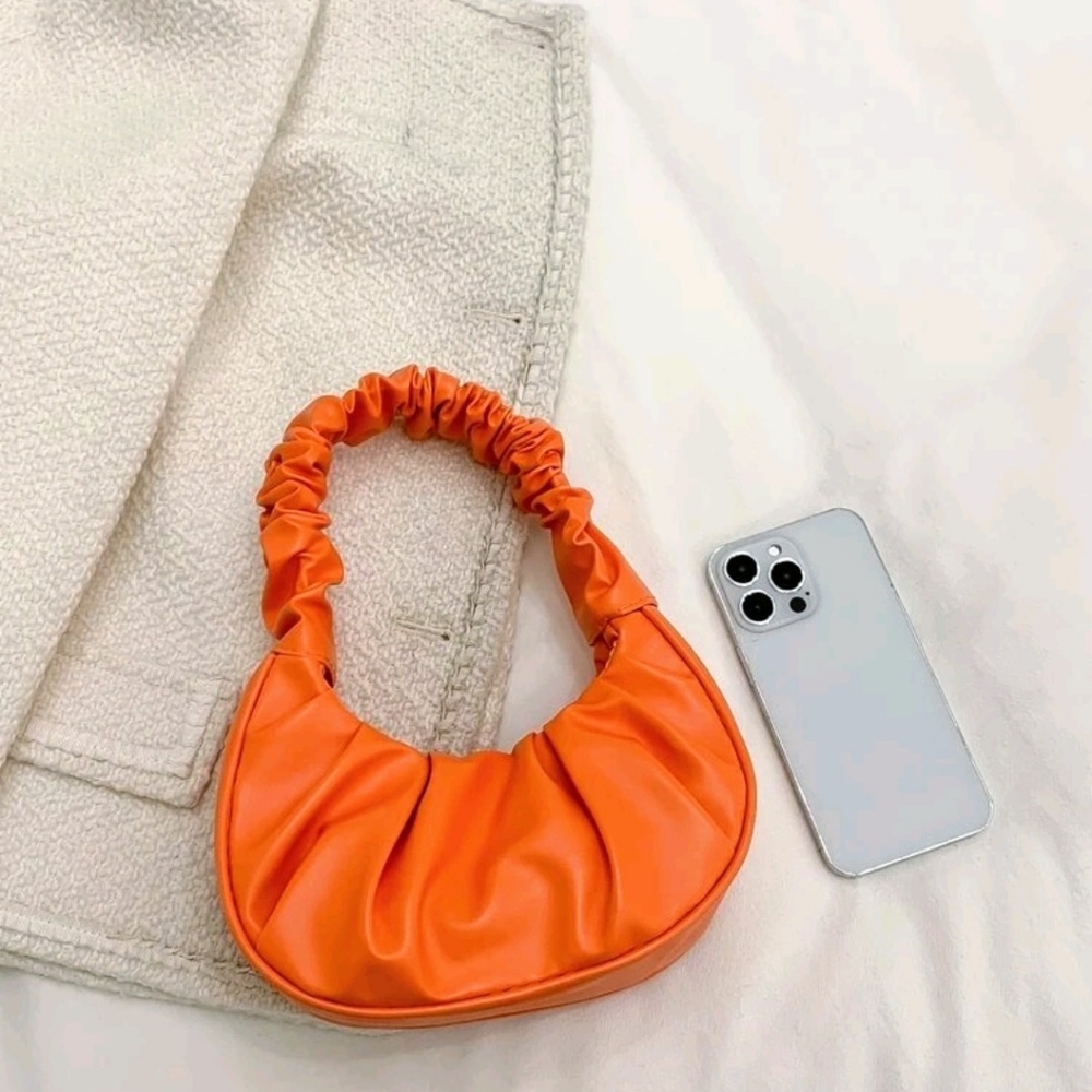 Mini Ruched Cloud Handbag - Picture 5 of 8